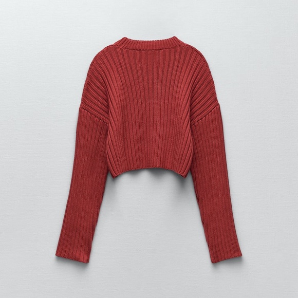 🌟Zara ribbed knit sweater - Picture 7 of 8